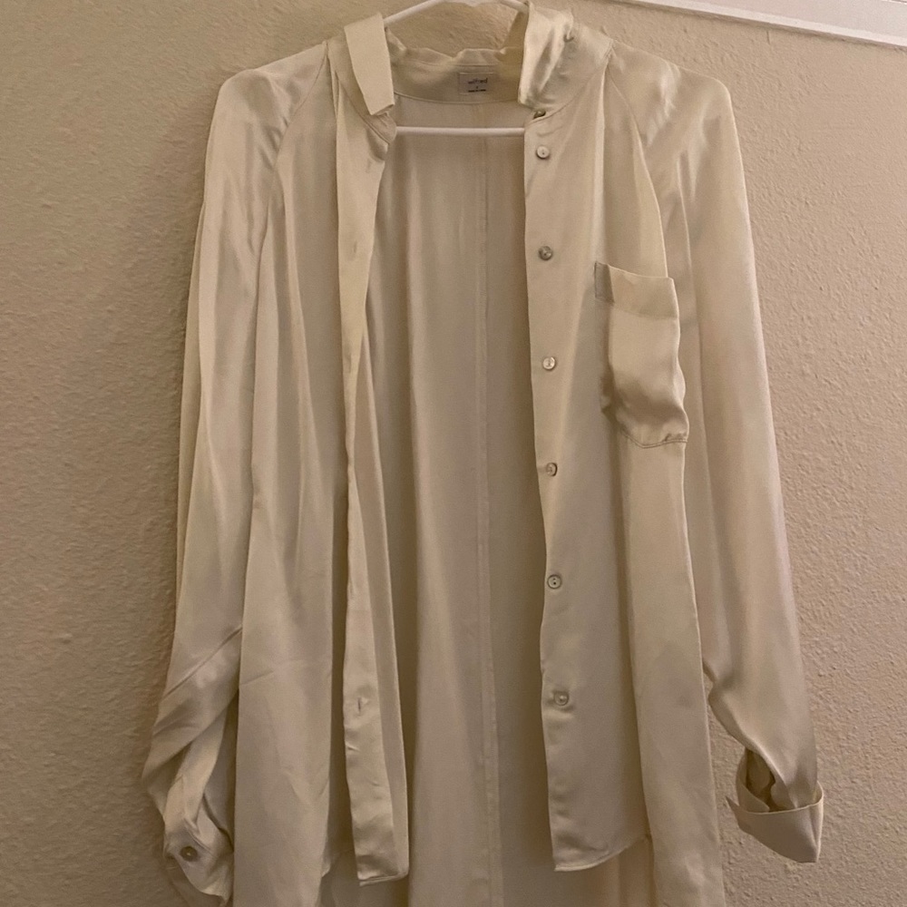 NWT Aritzia Boyfriend Button-up, S